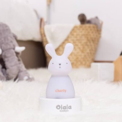 veilleuse lapin charly recharge induction